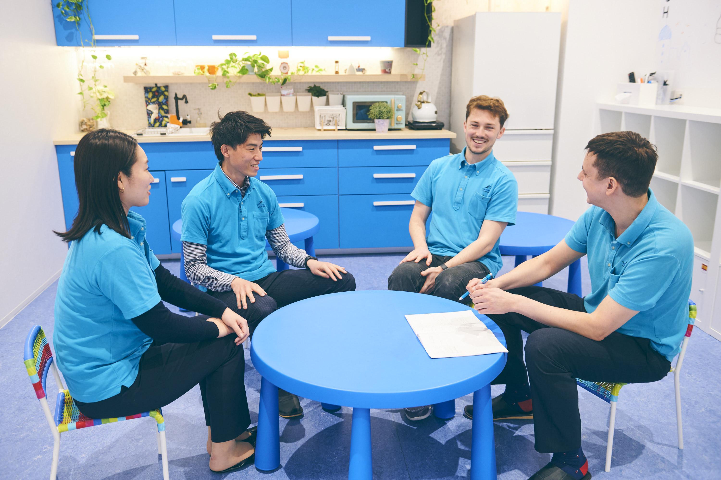 社内ミーティングの様子